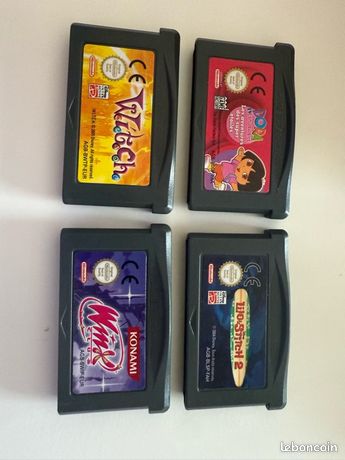4 jeux game boy advance