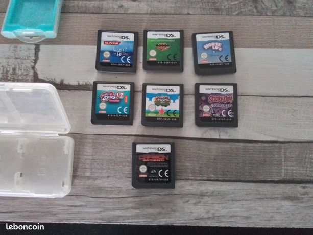 Lot de 7 jeux pour consol DS