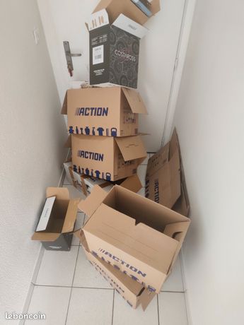 Lot de carton