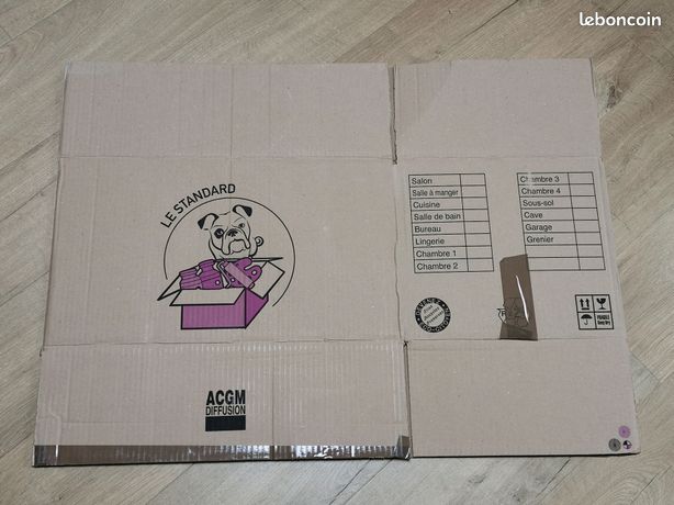 Lot de cartons