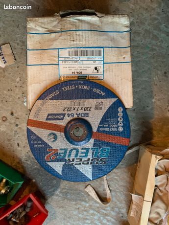 Lot de disques de meuleuse