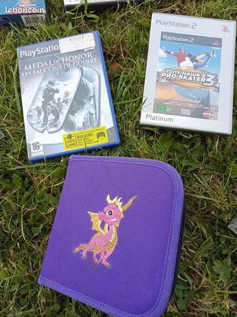 Lot de jeux Playstation et pc