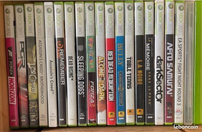 Lot de jeux XBox 360