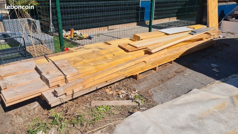 poutre bois 220 x 40 mm