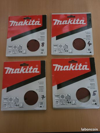 Lot disques ponceuse diam 150