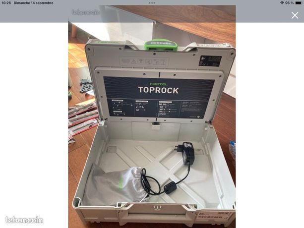 FESTOOL enceinte bleutooth TOPROCK et perceuse et accessoires