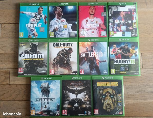 jeux xbox fifa call of duty battlefield batman arkham knight