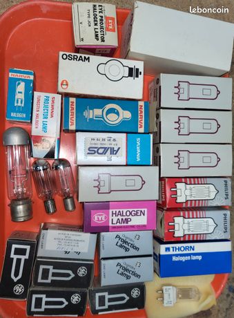 Lot lampes de projection