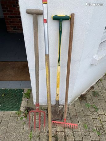 Lot outils jardin