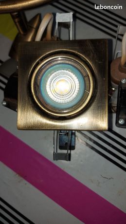 spots led + 1 suspension 3 spots led