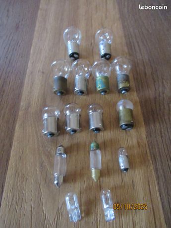 Lots d'ampoules 12V
