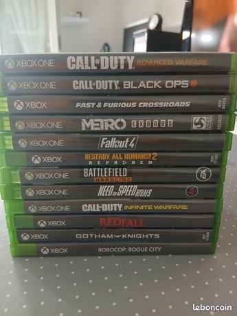 Lots de 12 jeux xbox one et x