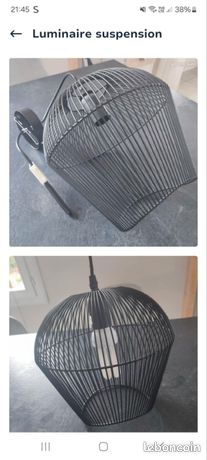 Luminaire noir