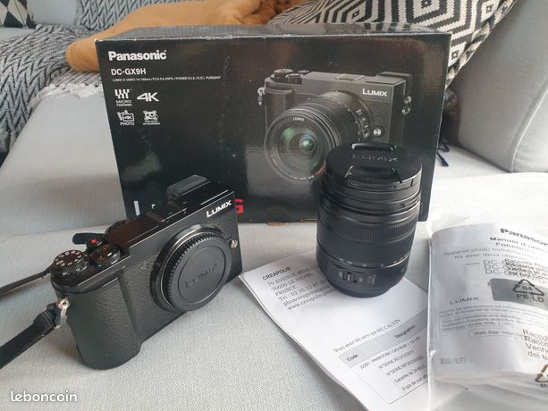 LUMIX GX9+OBJECTIF 14-140mm ETAT NEUF