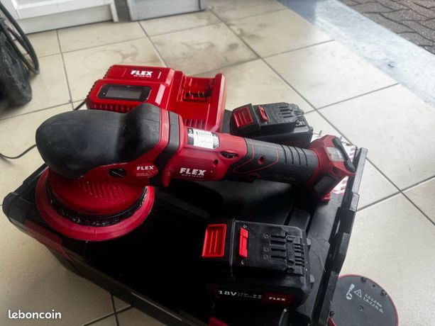 Lustreuse professionnelle flex sur batterie