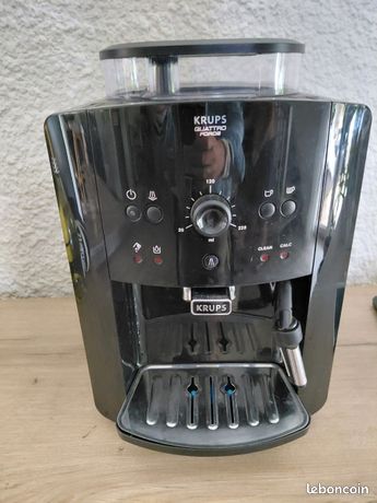 Machine à café à grains avec broyeur Krups
