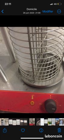 Machine à hot dog professionnelle