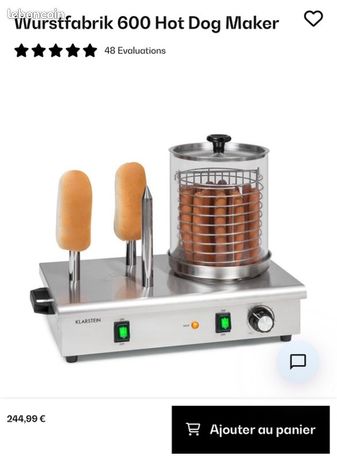 Machine a hot dog