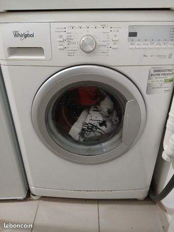 Machine à laver 8kg whirpool