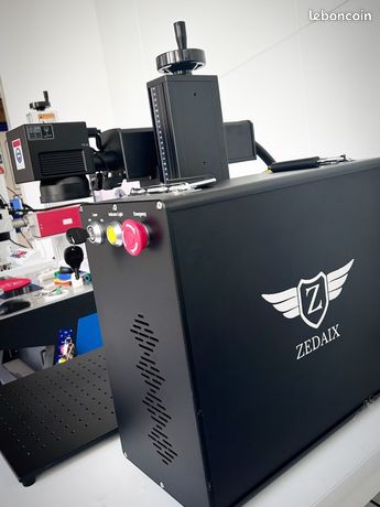 Machine découpe gravure laser 100w jpt mopa marquage couleur