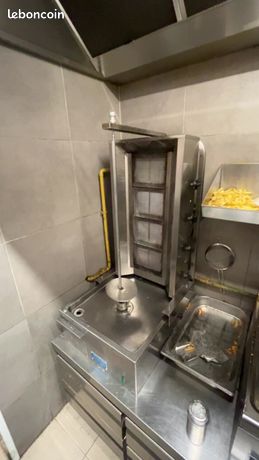 Machine grec kebab gaz