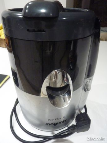Magimix Duo Plus XL Centrifugeuse presse-agrumes et légumes Avec tous les accessoires