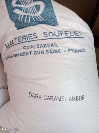 Malt dark caramel ambre