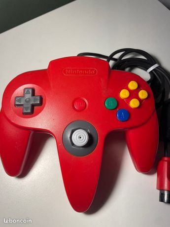 Manette pour Nintendo 64 joystick nickel