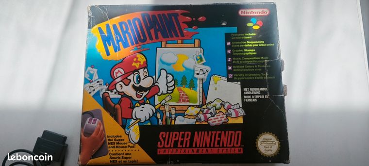 Mario paint super Nintendo