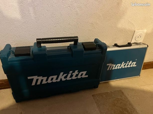 Marteau perforateur Makita SDS-Plus + mallette de forets/burins testé fonctionne