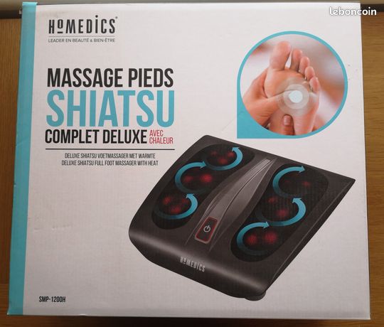 Masseur HOMEDICS HM SMP-1200 Massage pieds Shiatsu avec chaleur