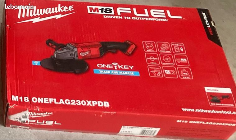 Meuleuse d’angle Milwaukee 18V