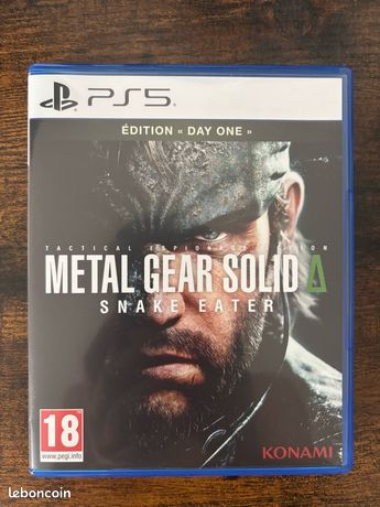 MGS 3 Delta ps5