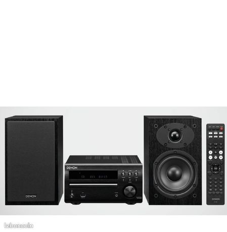 Micro chaine Hifi audio DENON D-M40BKBBKE2 noire