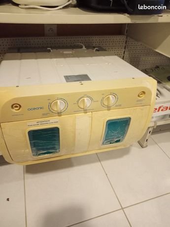 Mini lave-linge - Capacité 3.5kg - Lavage à froid - Essorage manuel