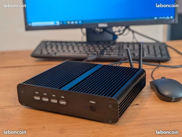 MINI PC i7-8665U 4c/4.80 GHz FANLESS / AUCUN BRUIT