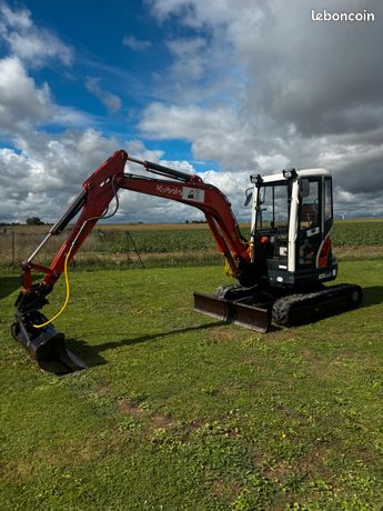 Mini pelle kubota