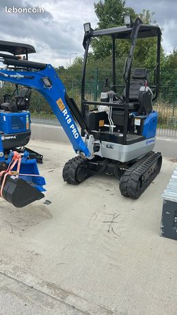 Mini pelle Rippa 1.8 tonne Pro moteur Kubota