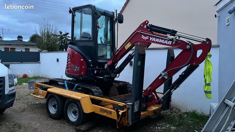 Mini pelle yanmar