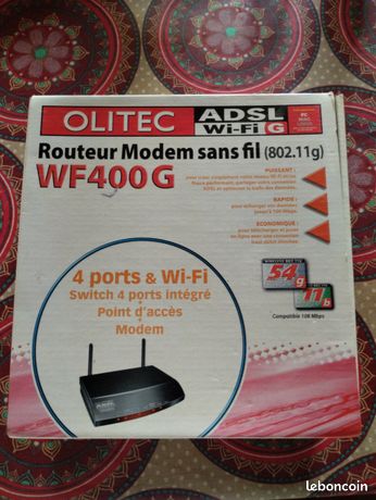 Modem routeur sans fil olitec