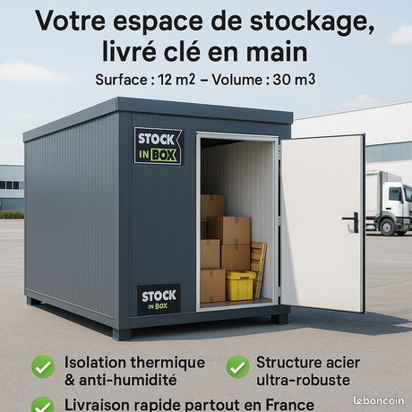 Module de stockage isolé - Robuste - Sécurisé