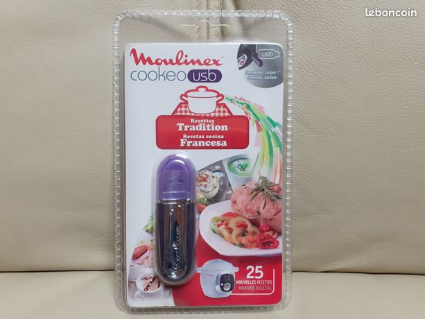 Moulinex Clé USB de 25 Recettes Tradition