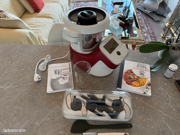 Moulinex i-Campagnon Touch XL HF934510 Robot Cuiseur Multifonctions Connecté