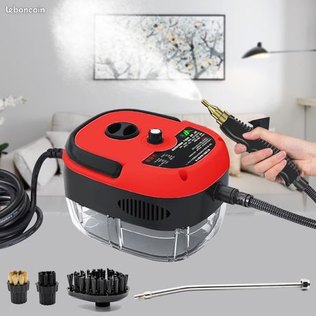 Nettoyeur Vapeur Haute Te érature Stérilisation Climatisation Hotte Cuisine Voiture 220V Rouge E