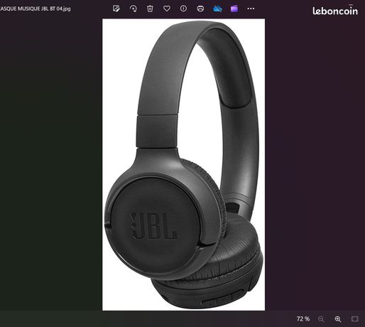 Casque JBL Bluetooth Léger Pliable Confortable Microphone 40h VENDEUR PRO