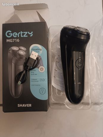 JAMAIS SERVI, rasoir électrique rechargeable avec cordon fourni universel