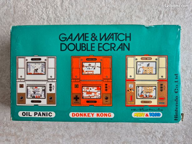 Nintendo Game and Watch JI 21 Double Ecran Green house Complet en boite