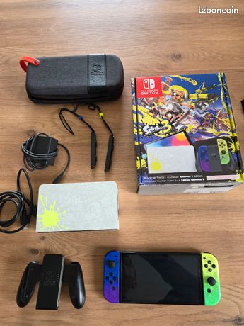 Nintendo switch oled splatoon 3