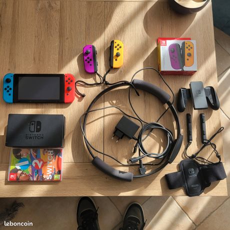 Nintendo swtch+RingFit+1 manette