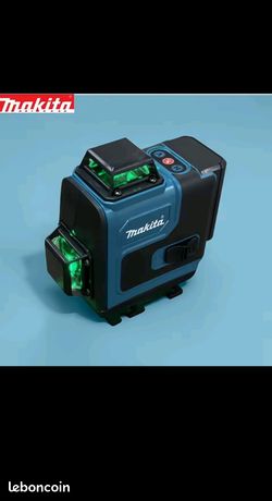 Niveau Laser MAKITA 3d 4d 16 lignes 360° avec télécommande + batterie + chargeur